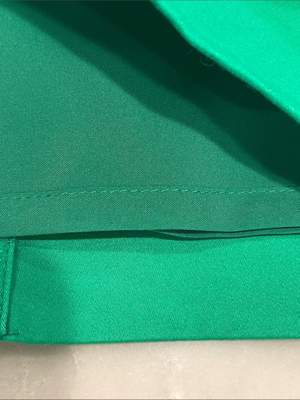 J.Crew Sateen Belted Pencil Skirt In Kelly Green Size 6 - Picture 6 of 8